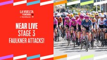 Faulkner attacks!  - Stage 3 | La Vuelta Femenina 26 by Carrefour.es