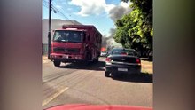 Vídeos mostram Elba tomada por fogo em incêndio no Universitário