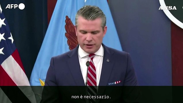 Pete Hegseth: Gli Stati Uniti non cercano lo scontro per lo Stretto di Hormuz