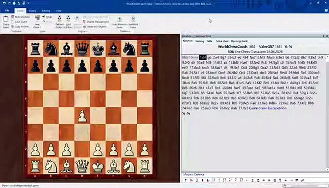 April Chess Series- Lessons to be Learned, Part 4