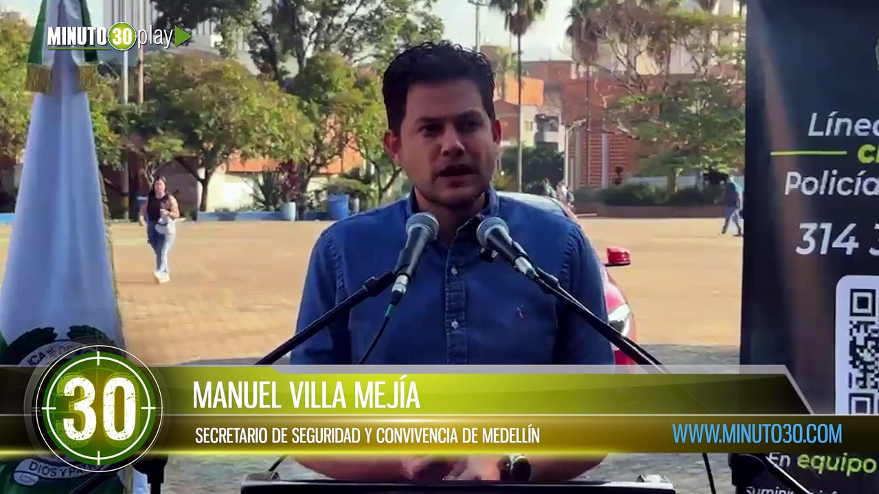 Medellín reporta más de 50 capturados por agresiones a servidores públicos en lo que va del 2026