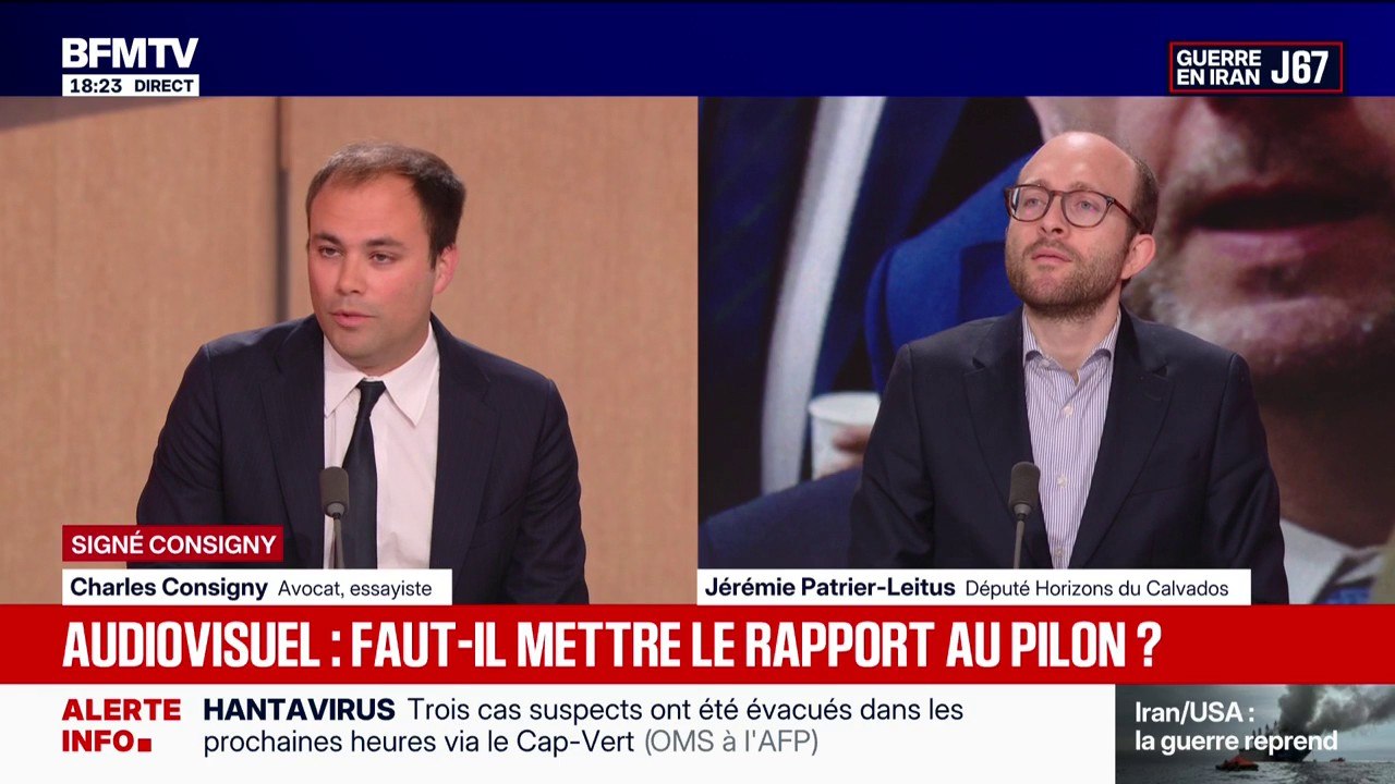 Commission d'enquête sur l'audiovisuel public: "Je pense qu'on doit réduire les dépenses publiques", estime Charles Consigny