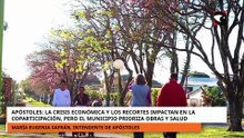 Apóstoles: la crisis económica y los recortes impactan en la coparticipación, pero el municipio prioriza obras y salud