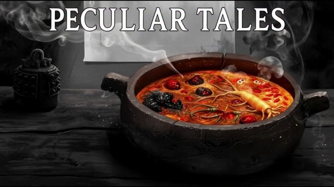 Umami Stories:  Black Chicken Ginseng Herbal Soup