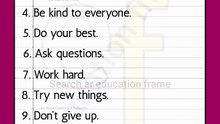 Classroom Rules For Students