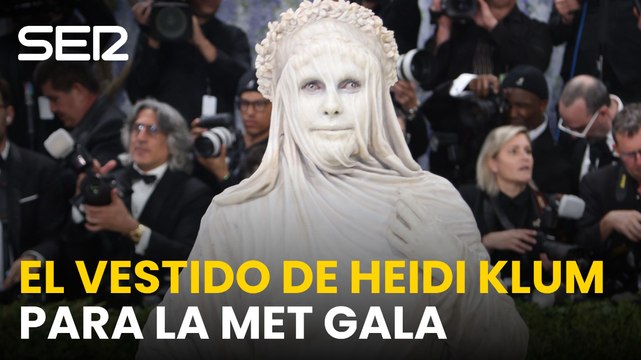 El vestido de Heidi Klum de la Met Gala