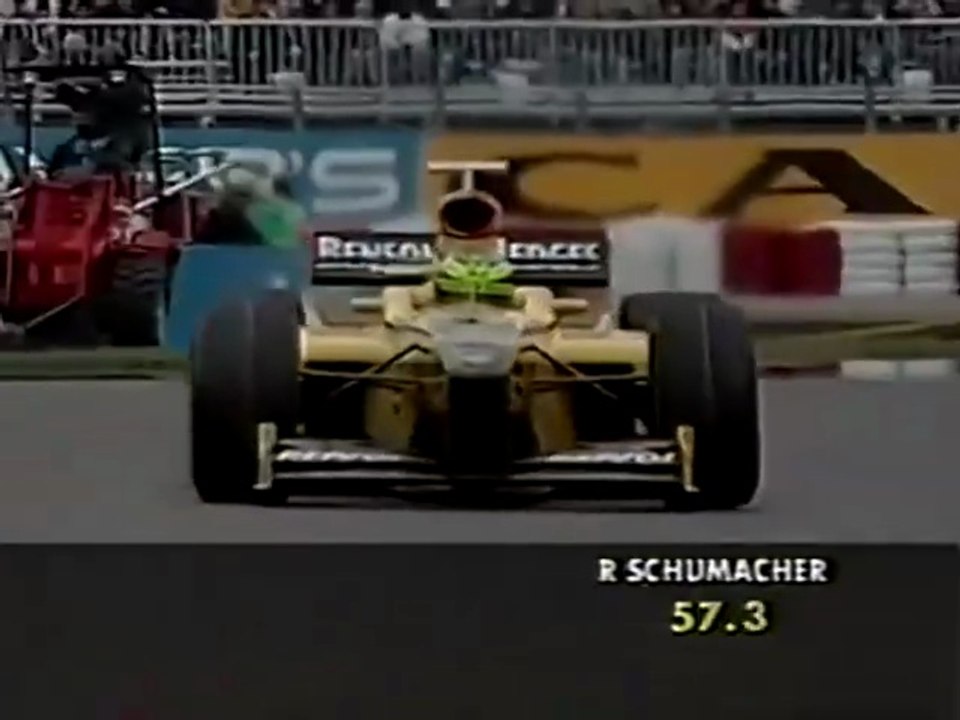 F1 – Ralf Schumacher (Jordan Mugen-Honda V10) lap in qualifying – Canada 1998
