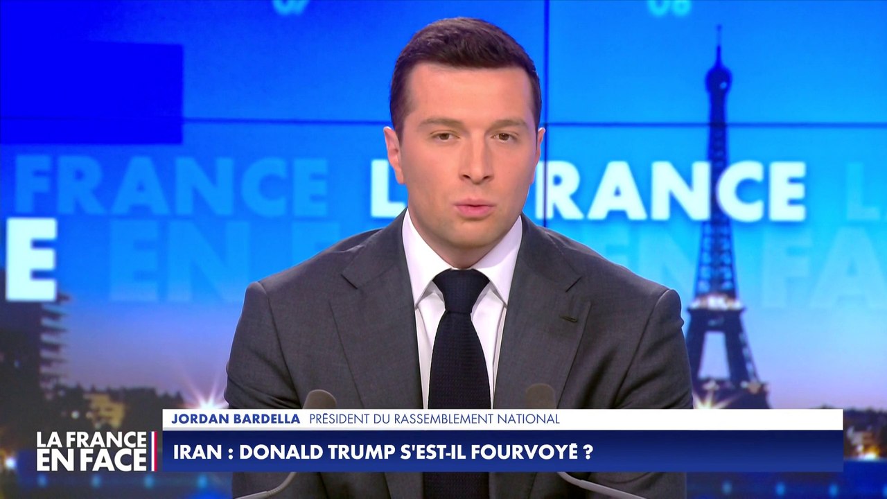 Jordan Bardella : «Les États-Unis s’enlisent dans un conflit qui est extrêmement trouble»