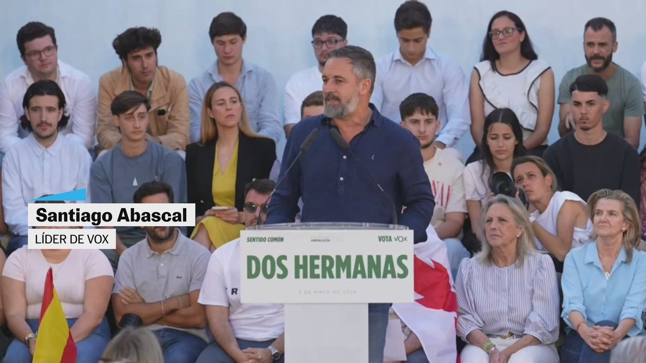 Abascal llama a Sánchez "la X de la corrupción"