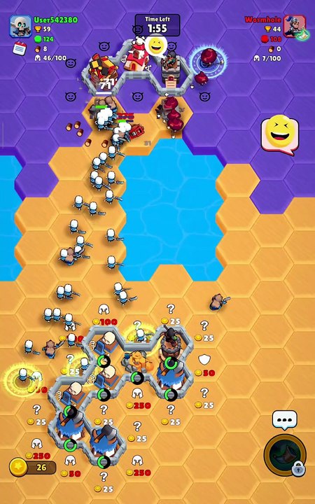 Hex Warriors | Movement Efficiency & Hex Control | No Commentary