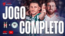 BESIKTAS X KONYASPOR | JOGO COMPLETO COM IMAGENS | COPA DA TURQUIA | SEMIFINAL