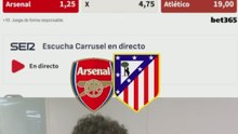 ¡Reacción en directo al penalti no pitado al Atleti!