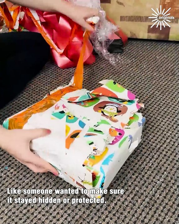 Mysterious box inside a sofa? What could it be? 🤔📦