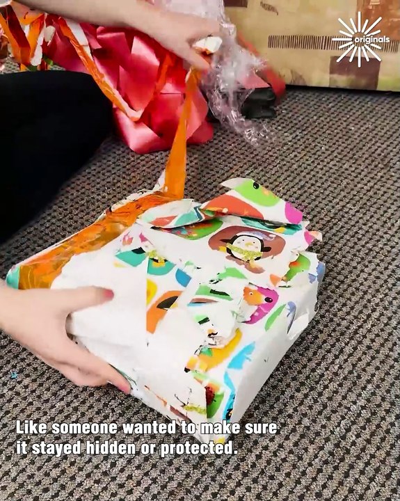 Mysterious box inside a sofa? What could it be? 🤔📦