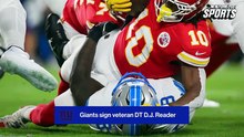 Giants add run-stopper DJ Reader to fill the Dexter Lawrence void