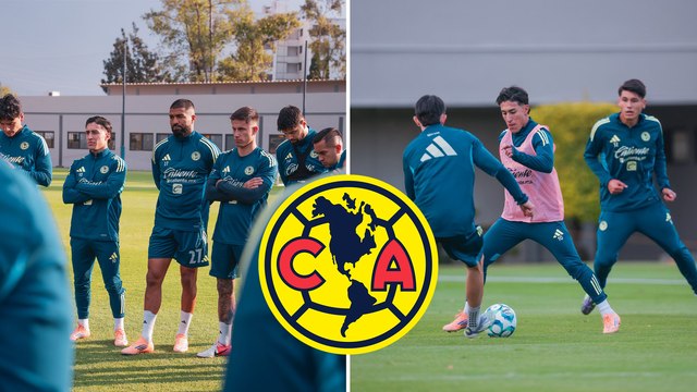 América continúa entrenamientos previo a la vuelta de los cuartos de final de la Liga MX