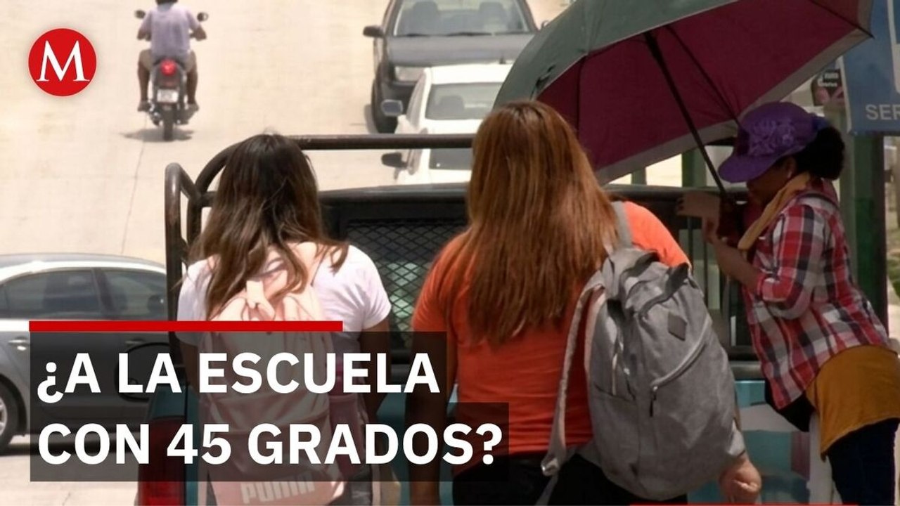 San Luis Potosí analiza suspender clases presenciales por calor extremo