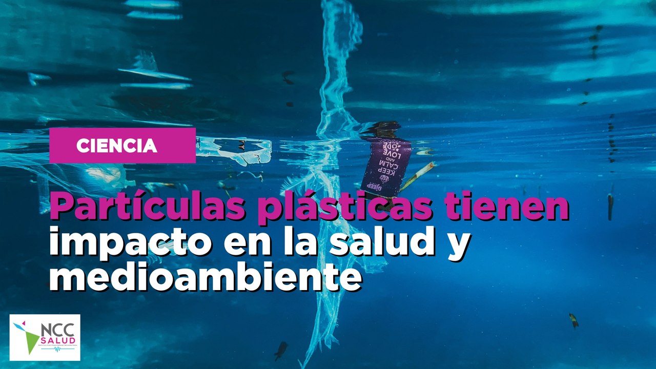 Partículas plásticas tienen impacto en la salud y medioambiente