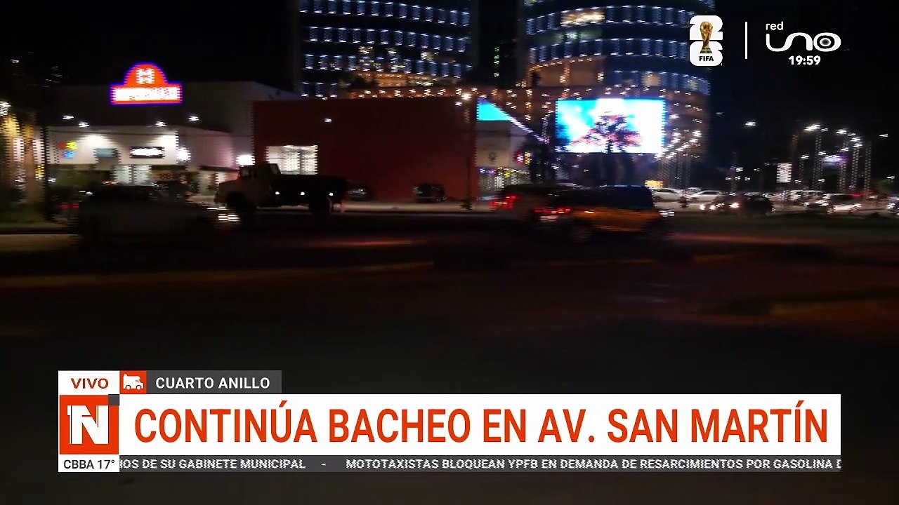 CONTINÚA PLAN DE BACHEOS EN SCZ
