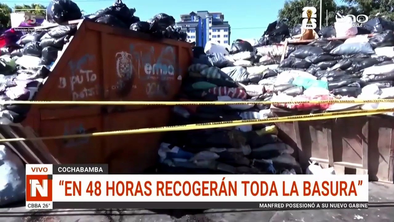 CARROS BASUREROS PARO CBBA