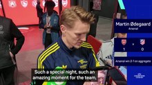 Odegaard hails 'special night' as Arsenal reach UCL final