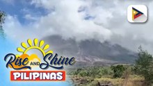 Pag-agos ng pyroclastic density current o ‘uson,’ muling naitala sa Bulkang #Mayon | ulat ni Garry Carillo ng Radyo Pilipinas - Albay