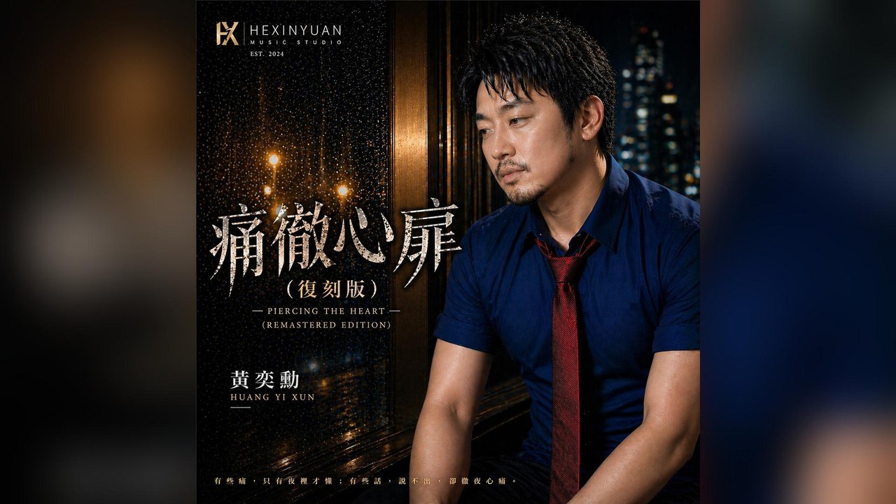 黃奕勳-痛徹心扉(復刻版)『妳的笑容曾是我的信仰如今只剩記憶刻在我胸膛就像沒有退路的傷兵在冷冷的天 讓淚水結冰』#黃奕勳 #痛徹心扉(復刻版)【動態歌詞/Lyrics Video】