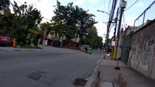 Free Flowing Traffic Along Primo Cruz Street in Mandaluyong City in the Philippines