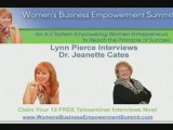 Dr Jeanette Cates at Womens Business Empowerment Summit pt.8