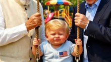 Narendra Modi Putin baby Donald Trump comedy 🤣