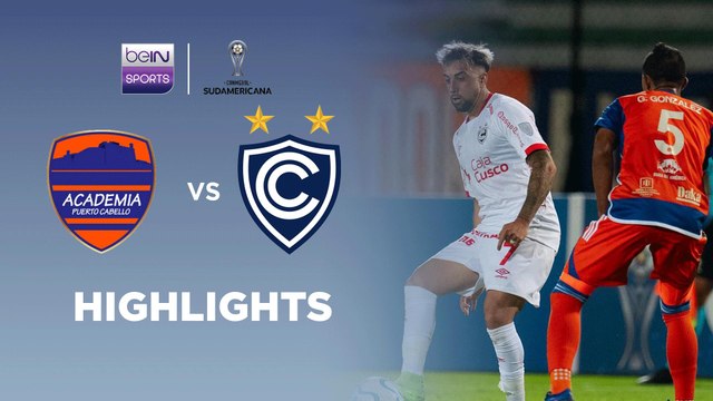 Academia Puerto Cabello v Cienciano | Copa Sudamericana 26 | Match Highlights