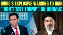 Marco Rubio WARNS Iran’s ‘insane in the brain’ Leaders: Don’t TEST Donald Trump Amid Hormuz Tensions