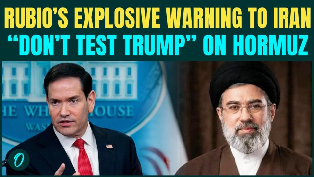 Marco Rubio WARNS Iran’s ‘insane in the brain’ Leaders: Don’t TEST Donald Trump Amid Hormuz Tensions