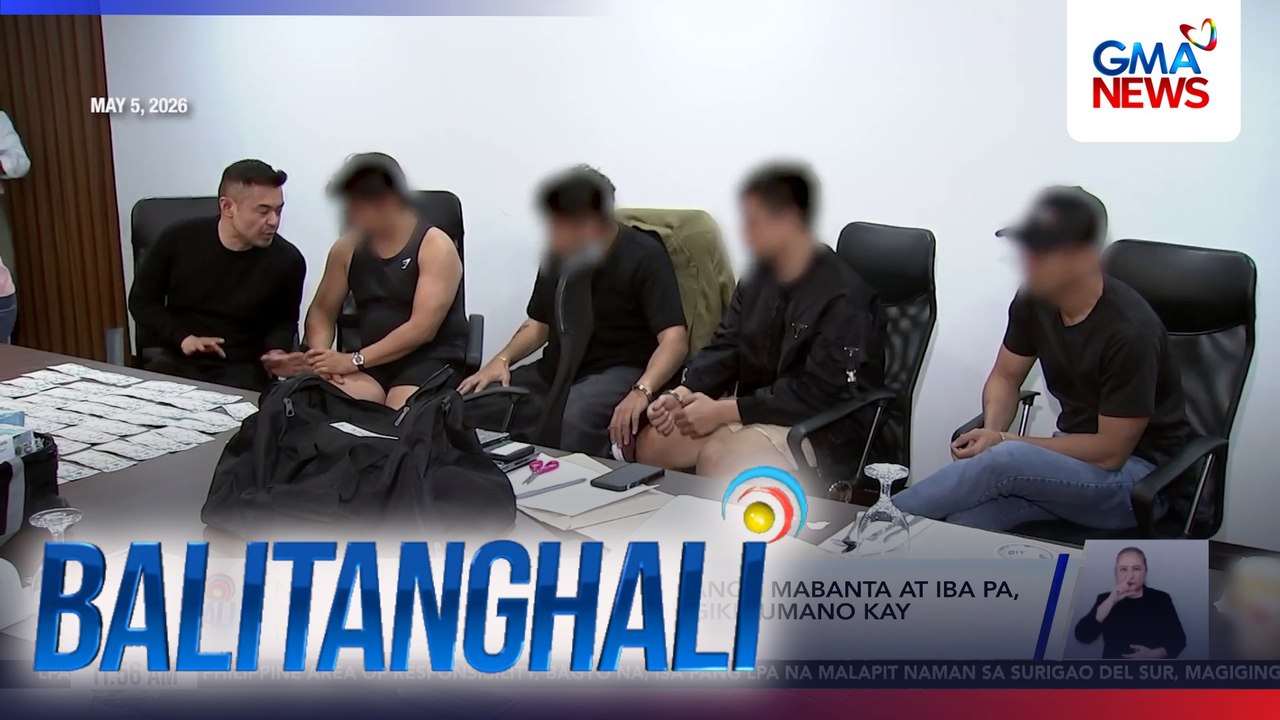 NBI - Media personality na si Franco Mabanta at iba pa, arestado sa tangkang pangingikil umano kay Rep. Martin Romualdez | Balitanghali