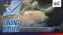 13 toneladang expired na karne, bistado sa isang warehouse | Unang Balita