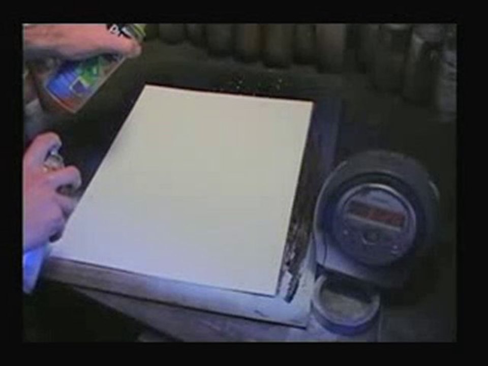 Pintura com Spray