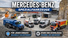 Mercedes-Benz Special Trucks im täglichen Dauereinsatz
