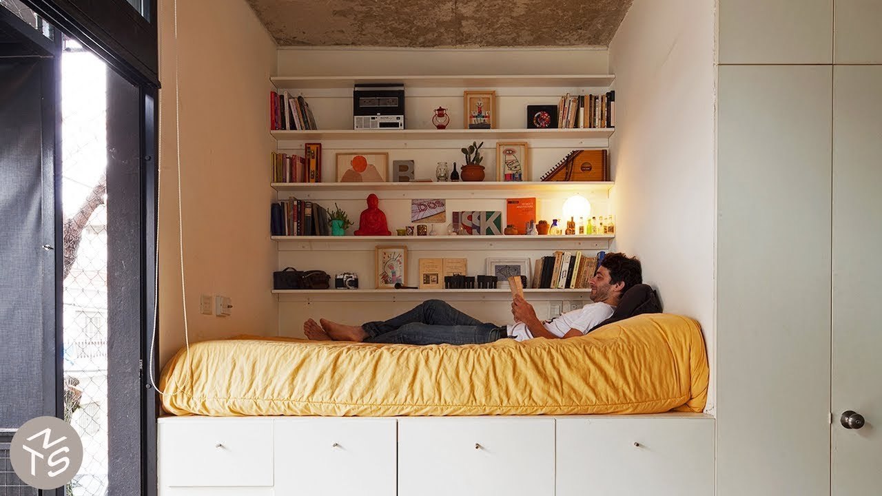 NEVER TOO SMALL Buenos Aires Architect’s micro apartment - 32sqm/344sqft