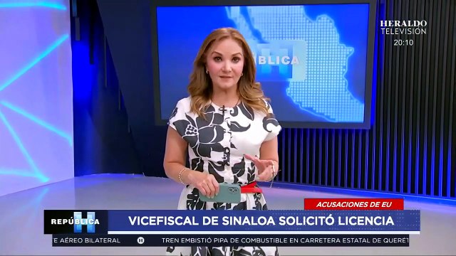 ¡EU va por más funcionarios! Vicefiscal de Sinaloa renuncia por acusaciones de narcotráfico