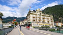 This Swiss Town Between Lakes Looks Like a Dream