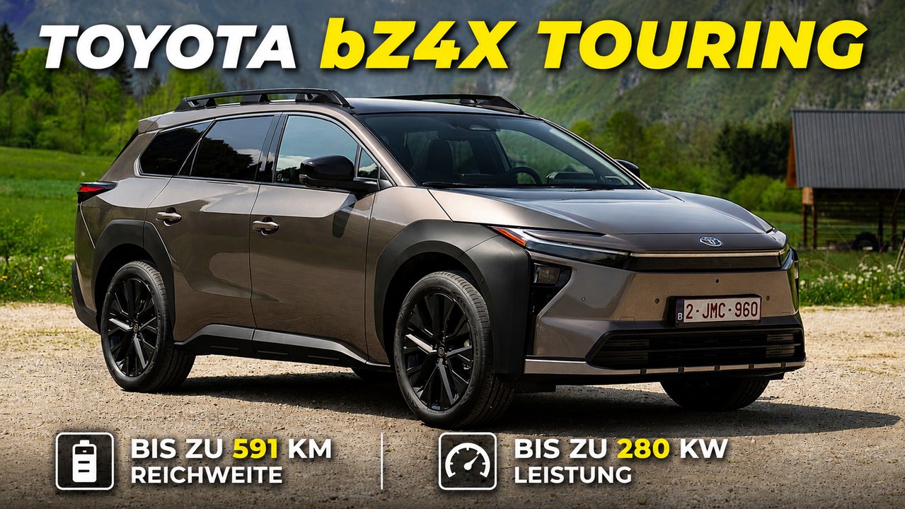 2026 Toyota bZ4X Touring im Detail: Mehr Komfort und Offroad-Look