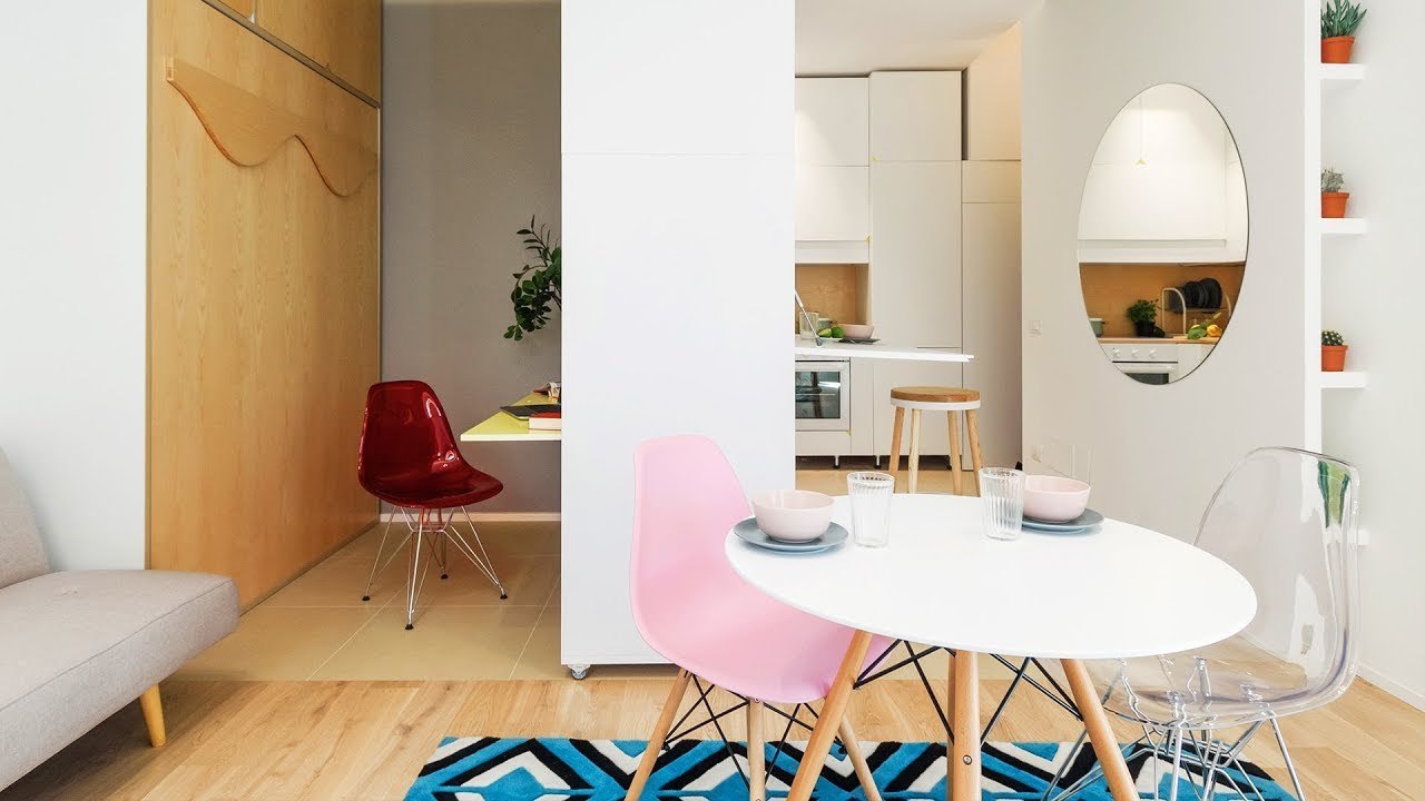 NEVER TOO SMALL  Flexible Milanese Micro Apartment - 30sqm/340sqft