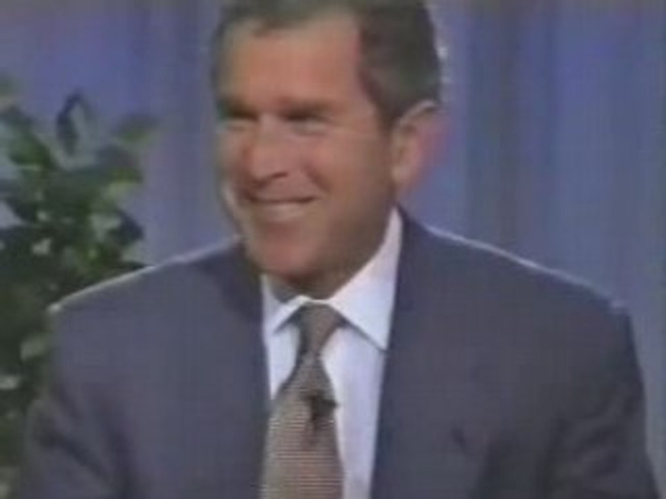 Le doigt George W_ Bush