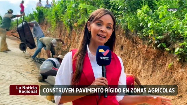 Sucre | Comuna Lomas Socialistas Unidas inició trabajos de pavimentación de rutas agrícolas