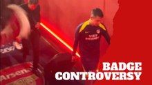 Diego Simeone steps on Arsenal badge and sparks backlash online
