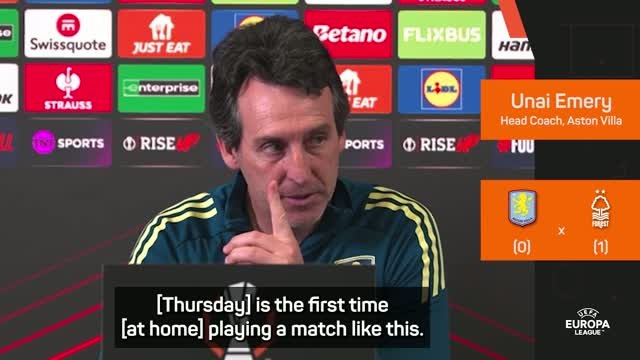 Emery excited for 'special' Europa League semi-final at Villa Park