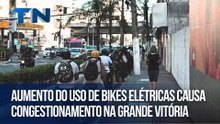 Aumento do uso de bikes elétricas causa congestionamento na Grande Vitória