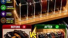 Luxury Closet Organizer | Viral Acrylic Belt Holder Everyone Needs Right Now!