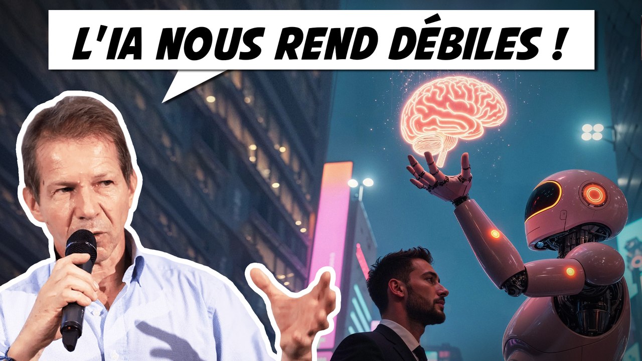Jancovici détruit l'IA en 10 minutes … ChatGPT nous rend débiles !