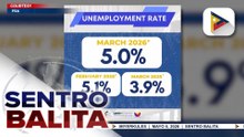 Unemployment rate ng bansa nitong Marso, bumaba ayon sa PSA; DEPDev, tiniyak ang pinaigting na hakbang para sa mga manggagawa na apektado ng Middle East Crisis | ulat ni Elijah Canlas